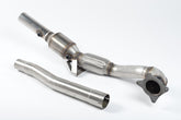 Milltek Audi TT MK2 TTS QUATTRO (2008 to 2014) - Cast Downpipe with 200 Cell HJS High Flow Cat. For use with the 2.75 and requires a Stage 2 ECU remap.